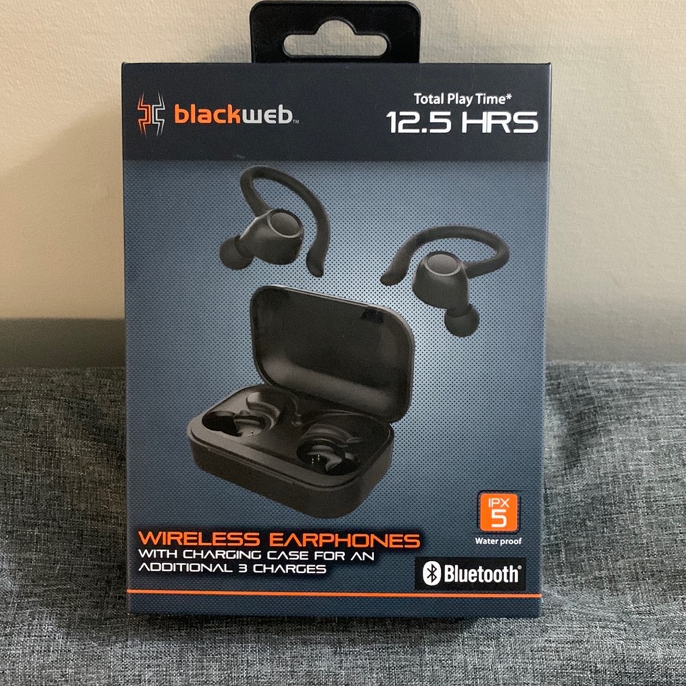 Blackweb wireless Bluetooth earphones